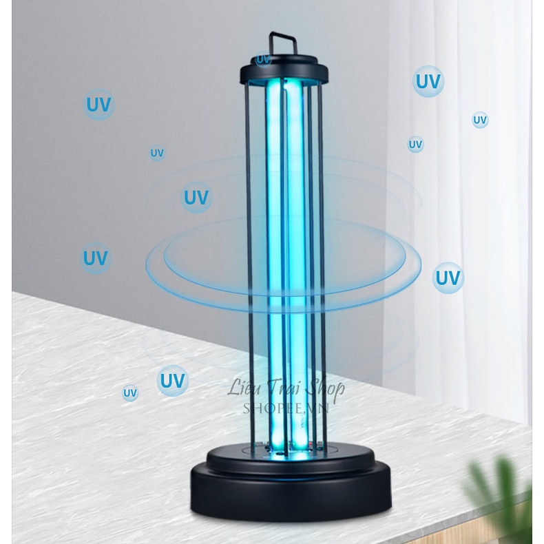 Đèn UV khử trùng 253,7nm 360 độ công nghệ AL tự động an toàn