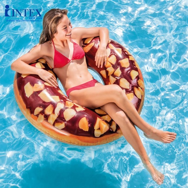 Phao bơi Donut khổng lồ mẫu mới INTEX 56265