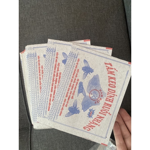 Keo Dính Ruồi Siêu Dính - Miếng Keo Dán Dính Ruồi Loại Tốt