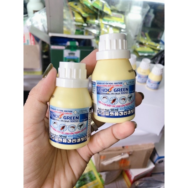 FENDO GREEN 50ml - Thuốc diệt côn trùng : ruồi, muỗi, kiến, gián