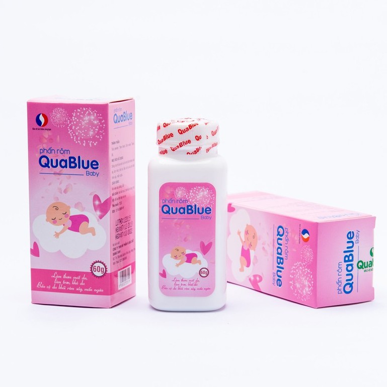 PHẤN RÔM QUABLUE BABY 60G