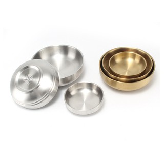 Bát Inox 2 Lớp Không Bóng Hàn Quốc