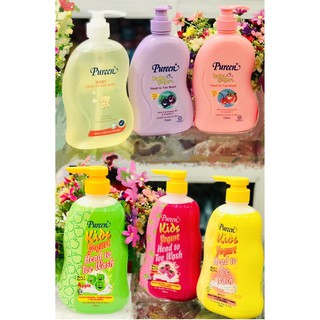Sữa Tắm Gội Pureen Kids Cho Trẻ Em 750ml