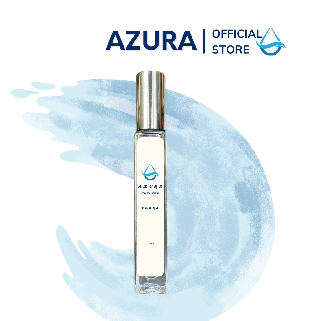 Tinh Dầu Nước Hoa Azura Flora Dịu Nhẹ Trong Lành Thơm Lâu Lưu Hương 12 Giờ Dạng Chai Xịt 12Ml