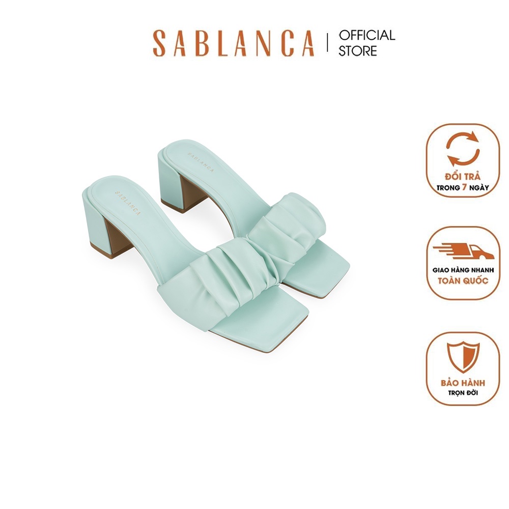 Guốc nữ quai nhún đế vuông SABLANCA 5050GN0042