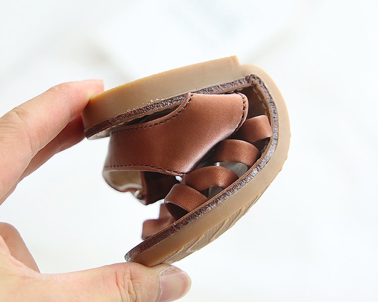 Xăng đan Đế Mềm Hở Ngón Quai Chéo Dễ Thương Cho Bé 2-6 Tuổi