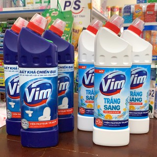 Chất Tẩy Rửa Bồn Cầu và Nhà Tắm Vim 880ml/900ml date mới
