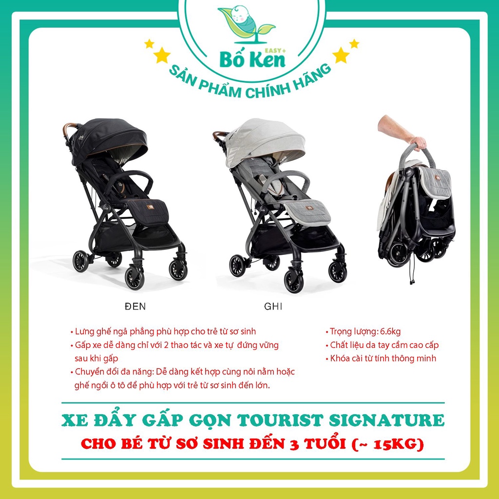 Shop Bố Ken - Xe Đẩy Trẻ Em Gấp Gọn Joie Pact/ Joie Tourist W/ Aprica Karoon Air cho bé từ 0 đến 3 tuổi