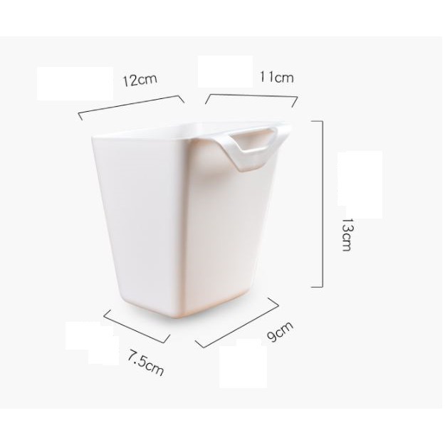 Hộp  đựng đồ, Giỏ treo ở kệ bỉm sữa, spa