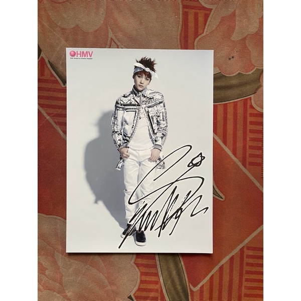 BTS OFFICIAL POSTCARD WAKE UP HMV JP