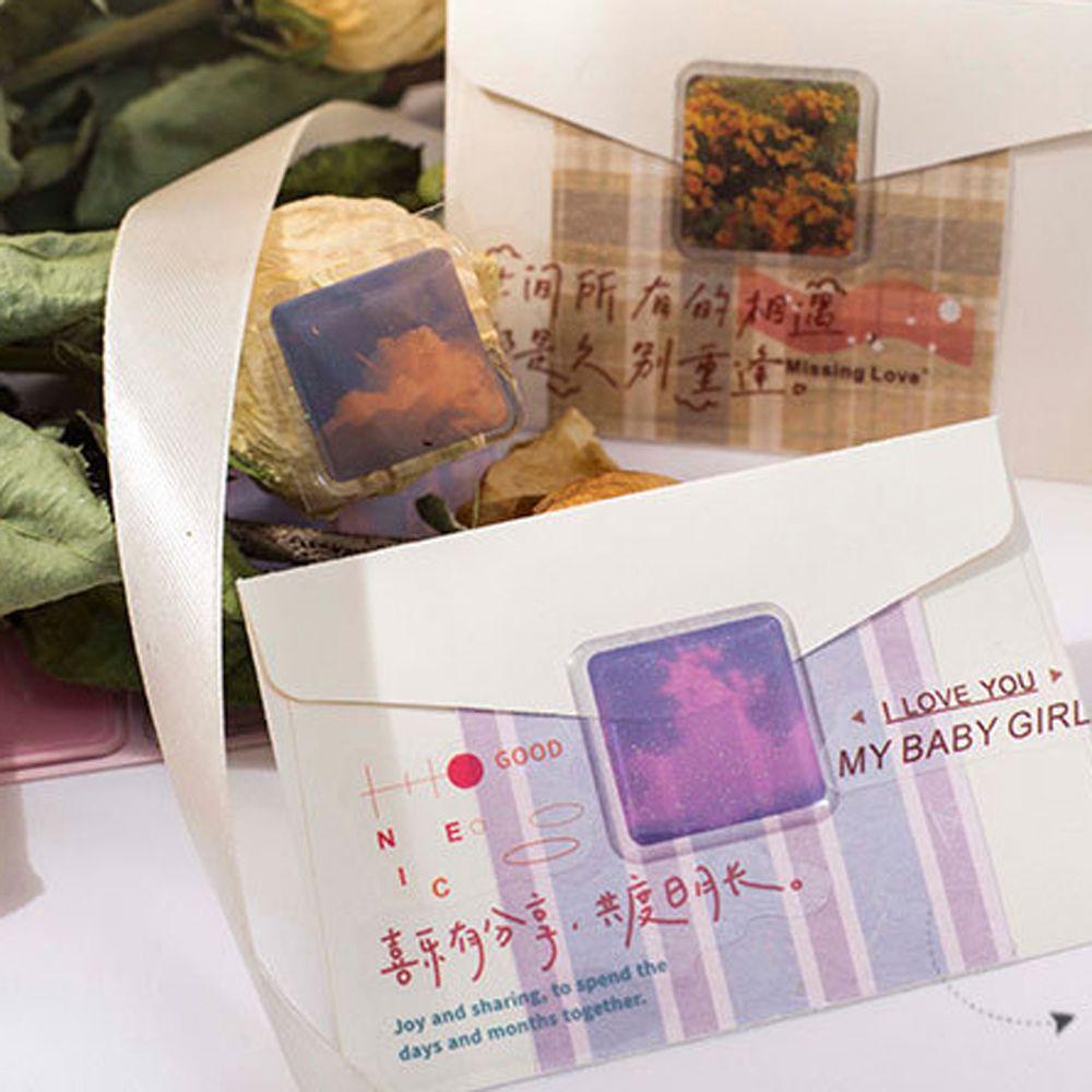 Thẻ Giấy Kim Tuyến Hình Đám Mây Dùng Trang Trí Sổ Tay/ Đồ Thủ Công DIY