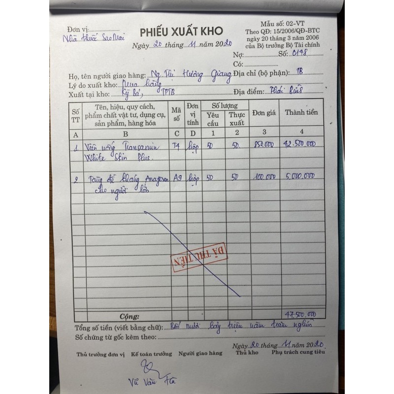 Viên uống trắng Transamin Skin White 500mg Nhật Bản | BigBuy360 - bigbuy360.vn