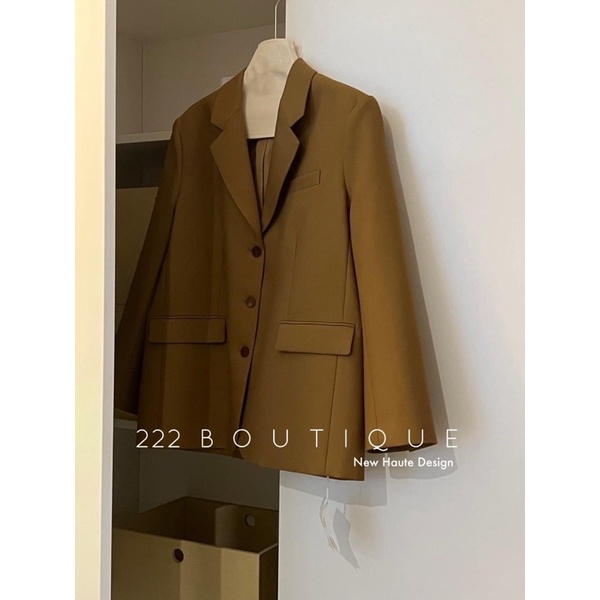 ÁO blazer acme 5 3 cúc basic 92355