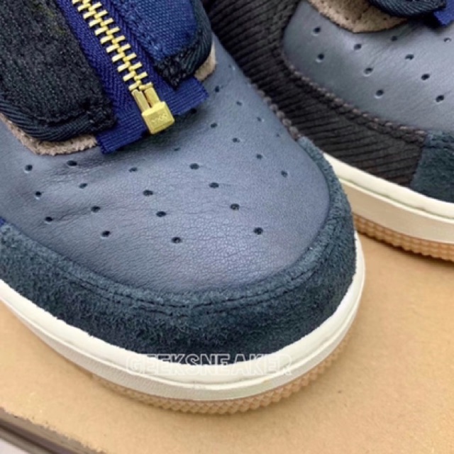 [GeekSneaker] 🔥 Giày Sneaker Nam Nữ Air Force 1 Travis Scott + Stock X | BigBuy360 - bigbuy360.vn