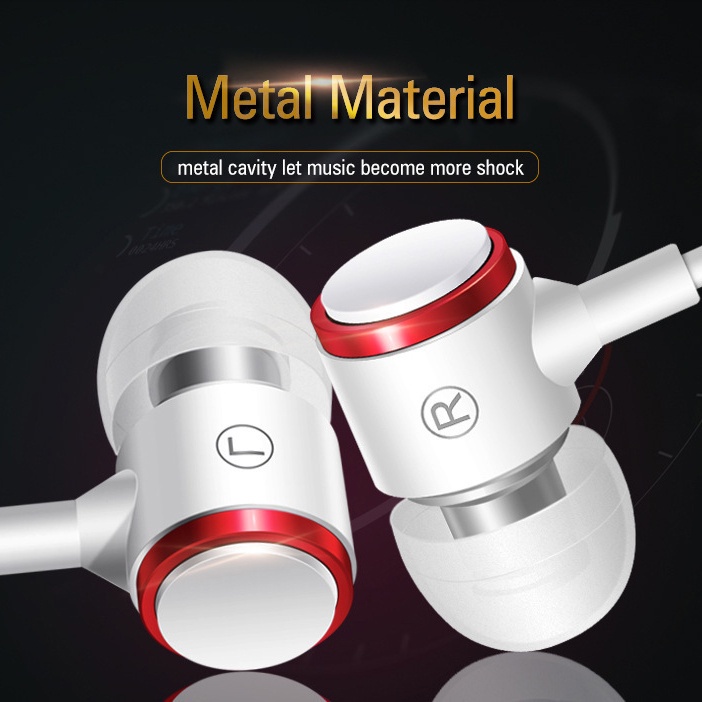 Tai Nghe Nhét Tai Chống Tiếng Ồn Có Micro Và Nút Điều Chỉnh Âm Lượng Tiện Dụng Cho Android