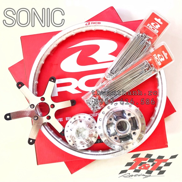 Bánh Căm xe Winner/Sonic-Niềng RCB/US/Combiz, Căm RCB/Combiz, Đùm Mạ Crom