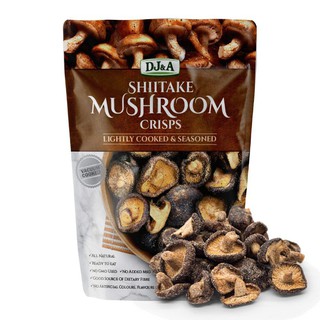 Nấm Hương Úc Sấy Giòn Shiitake Mushroom Crisps 65g