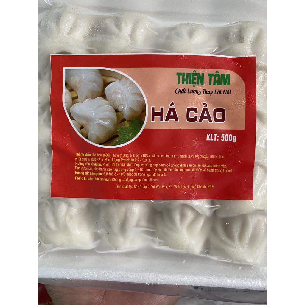 Há Cảo Ngon khay 30v (500g)