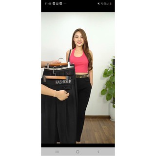 Quần baggy umi cạp cao