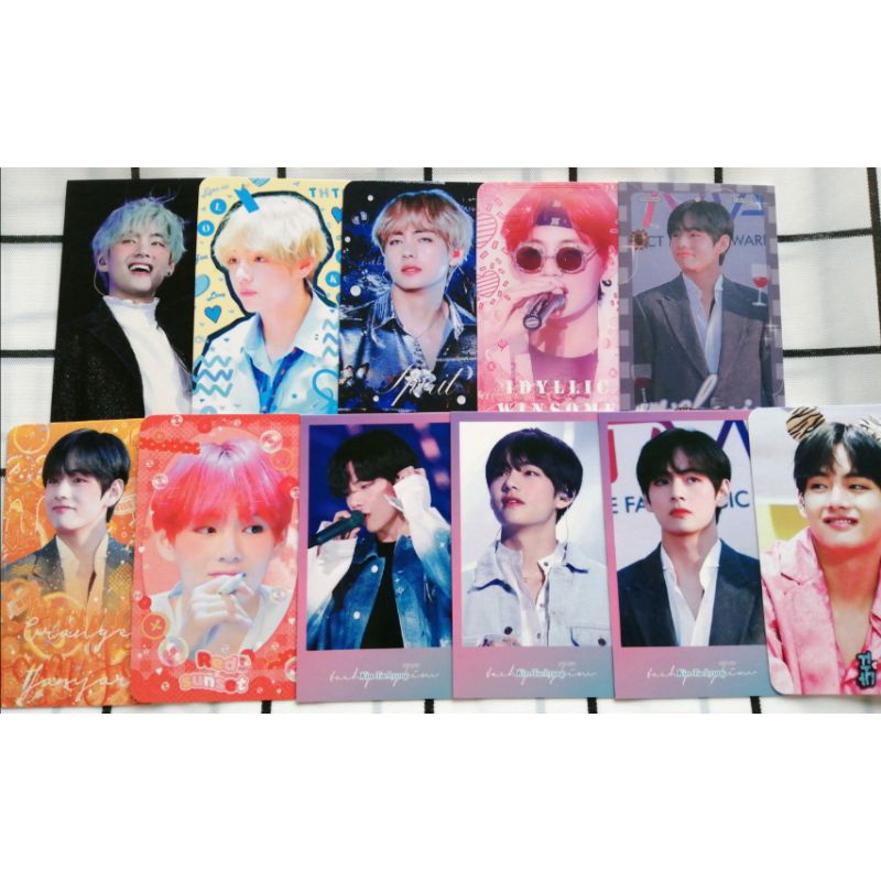 Card design BTS V (ảnh)