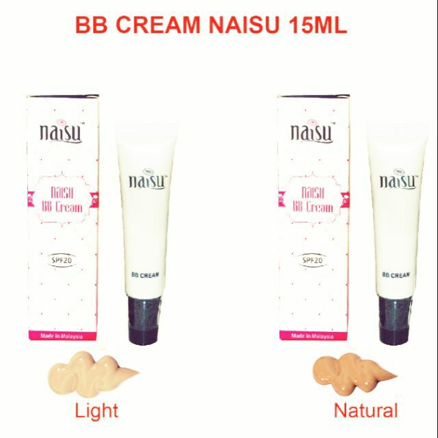 Kem lót trang điểm BB cream NAISU 15ml. Hiện shop còn màu light( màu sáng)