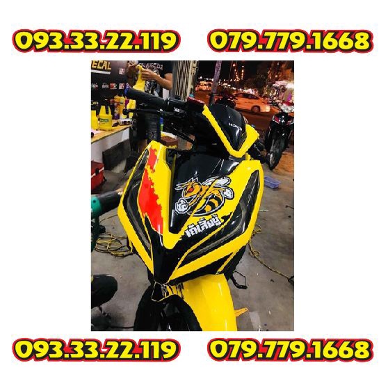 Tem Rời Honda Vario 150 Chú Ong Vàng