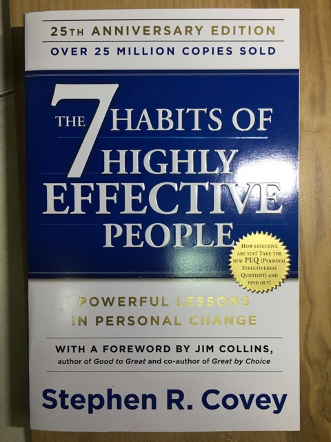 Sách Ngoại văn - Self Help: The 7 Habits Of Highly Effective People: Powerful Lessons In P