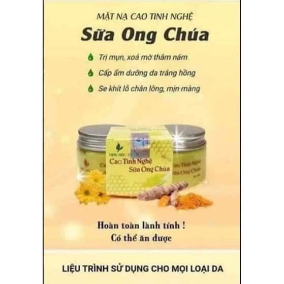 Cao tinh nghệ sữa ong chúa