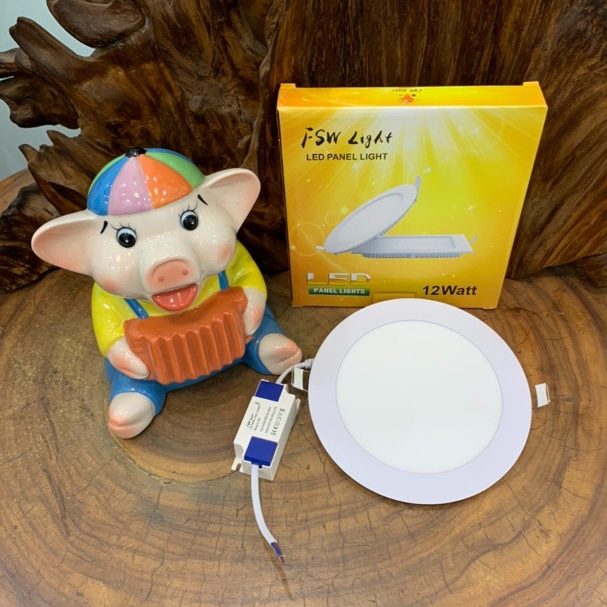 Đèn Ốp Trần Tròn 7w 9w 12w 18w FSW Trắng, Vàng, Trung Tính-  Bảo Hành 12 Tháng