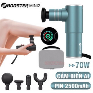Súng massage cơ bắp Booster MINI 2 - Cảm biến lực đấm Ai - Dòng mini siêu nhỏ gọn
