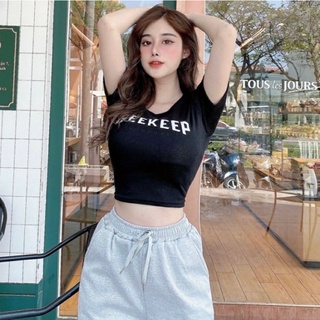 Áo Croptop Hở Lưng Buộc Dây Y2K, Áo Thun Nữ Cộc Tay Kiểu Cut-out Quyến Rũ Mặc Hè