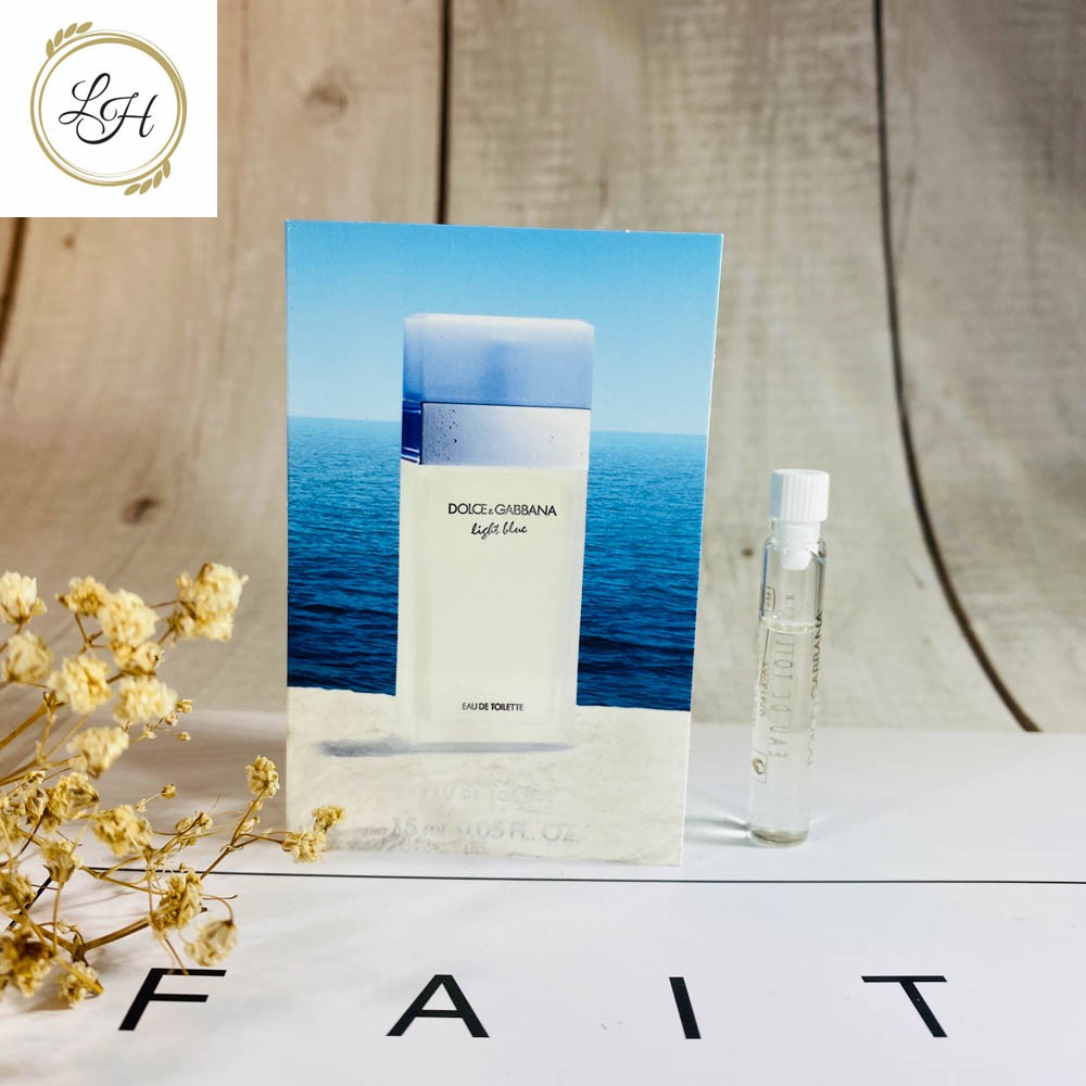 Mẫu thử nước hoa Dolce Gabbana Light Blue EDT 1.5ml