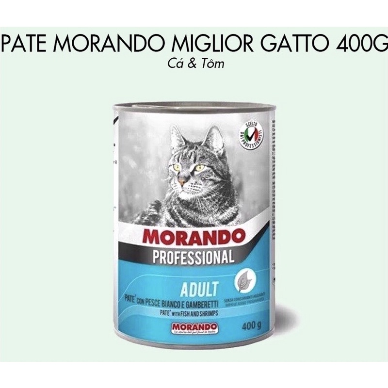 Pate cho mèo morando professional.