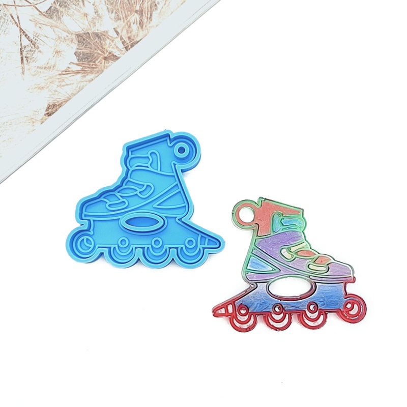 Khuôn Silicone Làm Trang Sức Có Lỗ Treo DIY