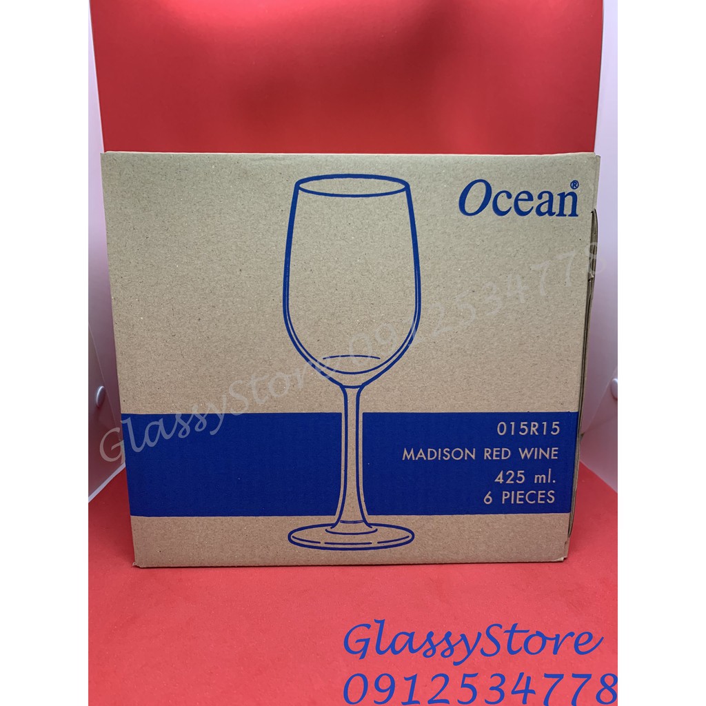 Ly  rượu vang thủy tinh Ocean Madison Red Wine - 425ml - 1015R15