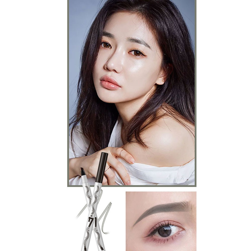 [Hàng mới về] Bút chì kẻ lông mày 4 tia Lameila không vết chống nước chống mồ hôi lâu trôi | BigBuy360 - bigbuy360.vn