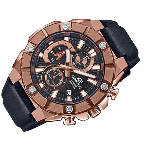 Đồng Hồ Nam Casio EFR 569BL - 1AV - Quartz - Dây Da