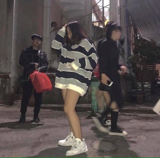 Áo Sweater Stripe - Unisex Nam Nữ