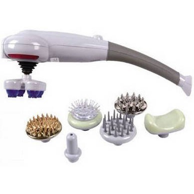 Máy Massage Cầm Tay 7 Đầu MAGIC KING MASSAGER,  Massage LC-2007 3 Đầu nhựa mềm, Massage 11 Đầu Luxurious