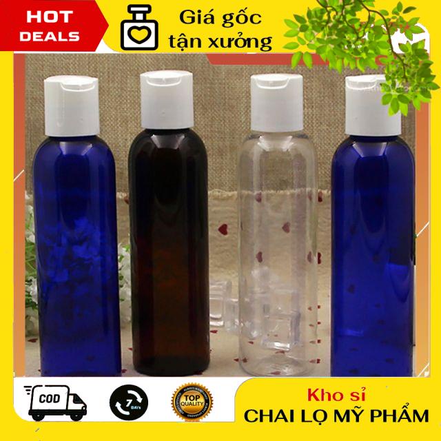 Chai Chiết Mĩ Phẩm ❤ GIÁ TẬN GỐC ❤ Chai nhựa pet nắp nhấn 150ml/200ml/250ml chiết mỹ phẩm , phụ kiện du lịch