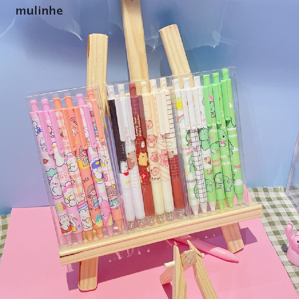 Mulinhe Set 6 Bút Mực Nước Thiết Kế Dễ Thương Cho Học Sinh vn