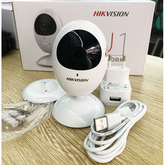 Camera Wifi Hikvision DS-2CV2U21FD-IW , cube 2.0 fullHD , đàm thoại 2 chiều , cảnh báo chuyển động , xem đêm