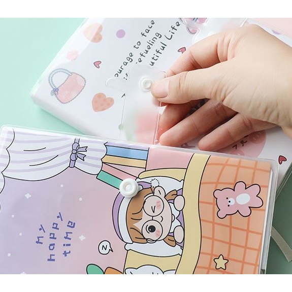 Sổ tay lập kế hoạch PLANNER 100 days bìa nút xinh