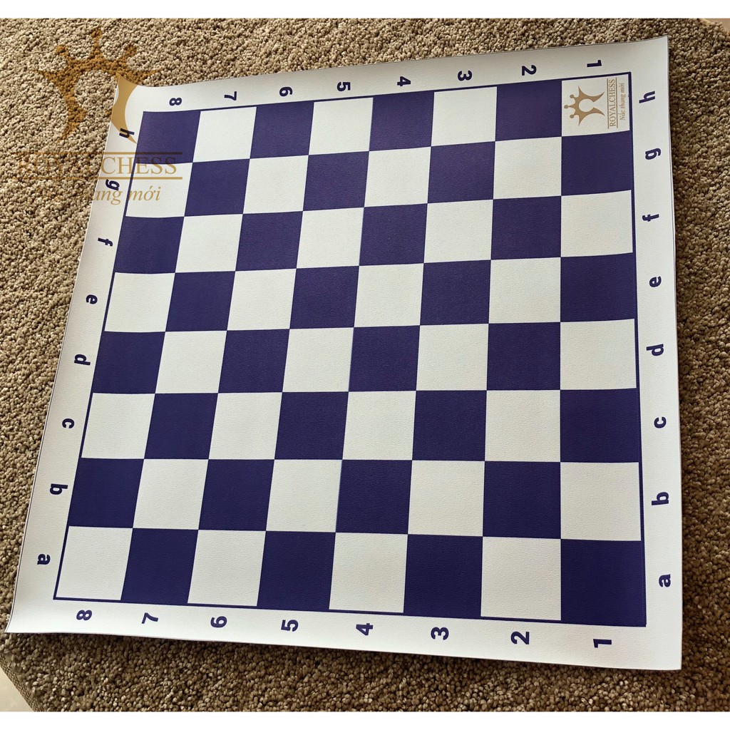 Bộ cờ vua RoyalChess tiêu chuẩn thi đấu WB  ROYALCHESS bàn 40x36cm