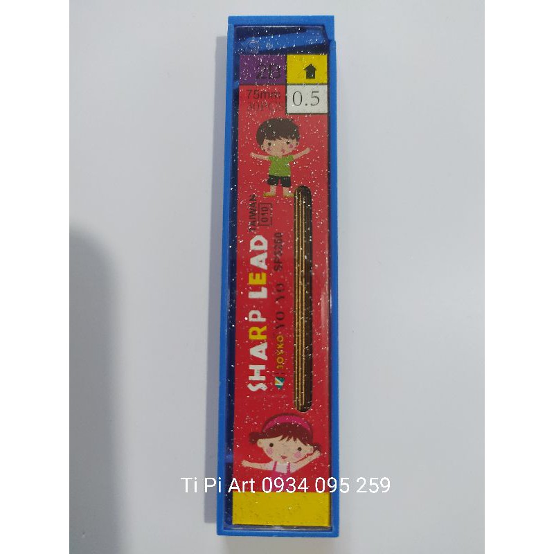 Ruột chì bấm Sharp Lead đủ size 0.3mm, 0.5mm, 0.7mm, 0.9mm, Ngòi chì bấm