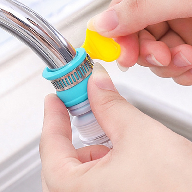 Đầu Vòi Nước Xoay 360 Độ Có Thể Kéo Dài Tiện Dụng Cho Bồn Rửa Chén