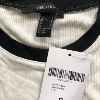 Áo thun nữ F21 Ribbed Ringer Tee