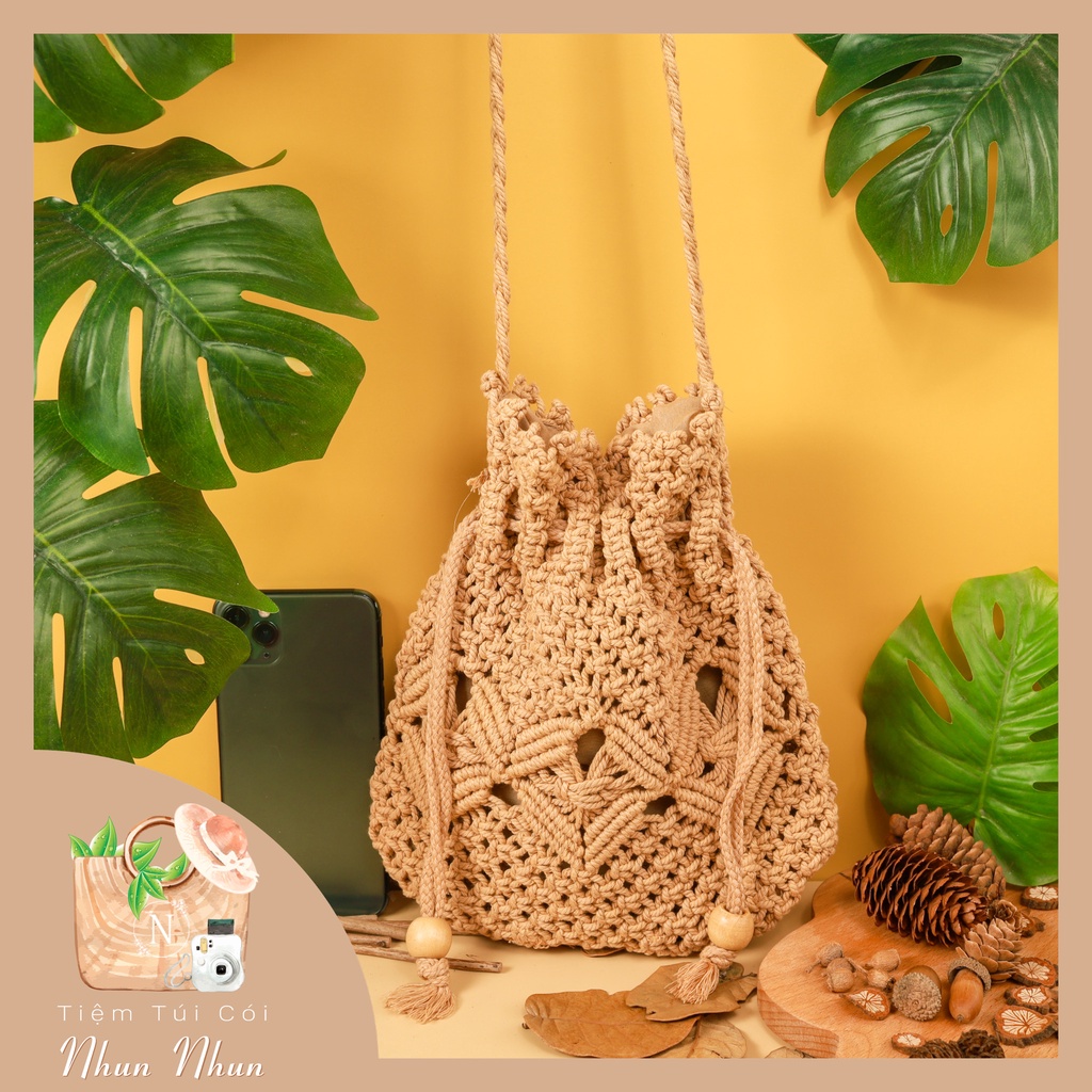 Túi Len Sợi Đan