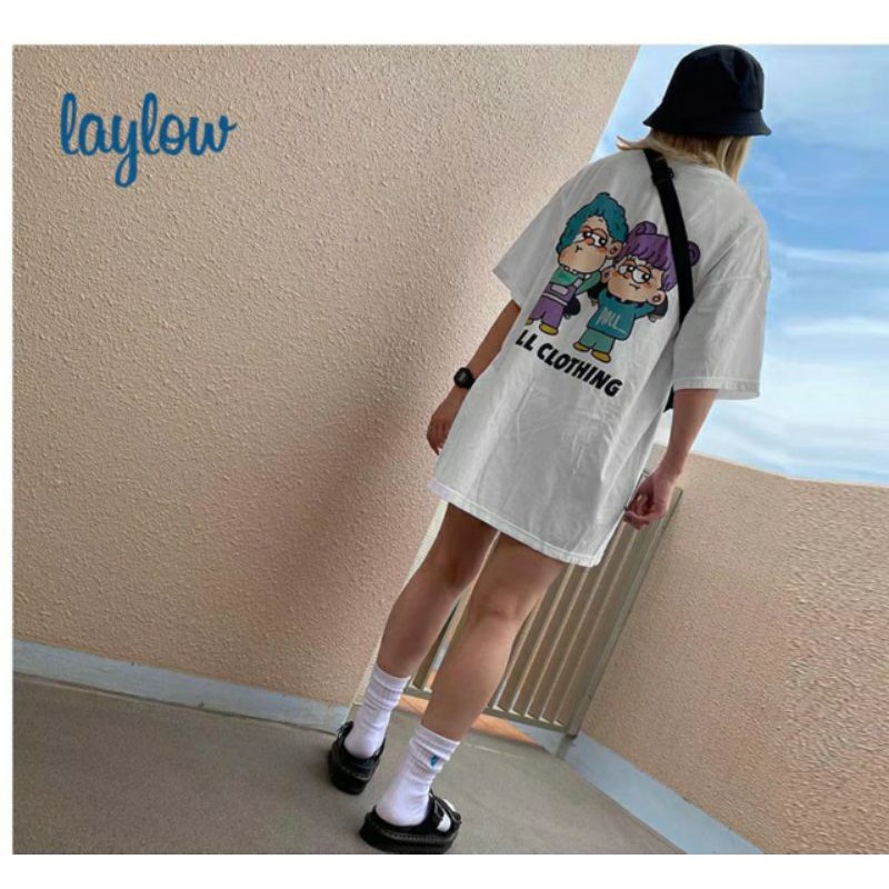 Áo thun tay lỡ nam nữ, áo phông unisex form rộng chất cotton mát mịn thấm hút mồ hôi in hình AND | BigBuy360 - bigbuy360.vn