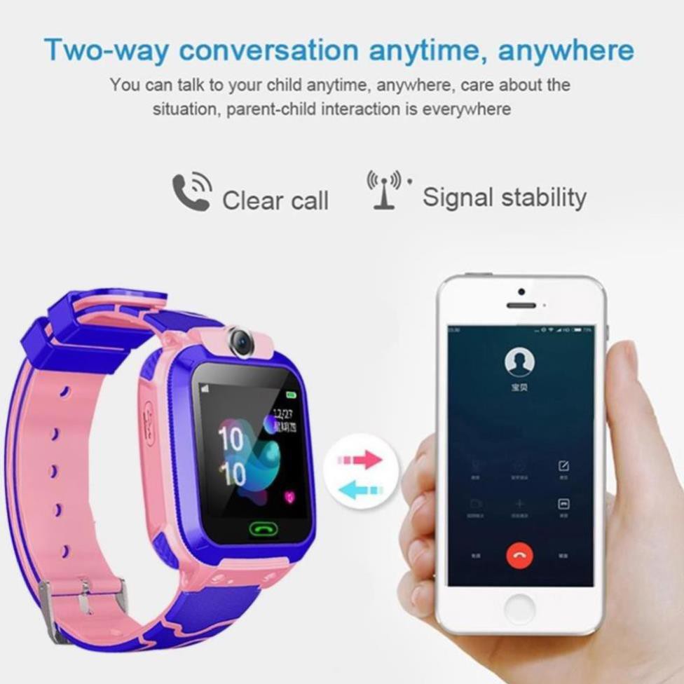Đồng hồ thông minh định vị GPS chống nước - Q12 Smart Watch